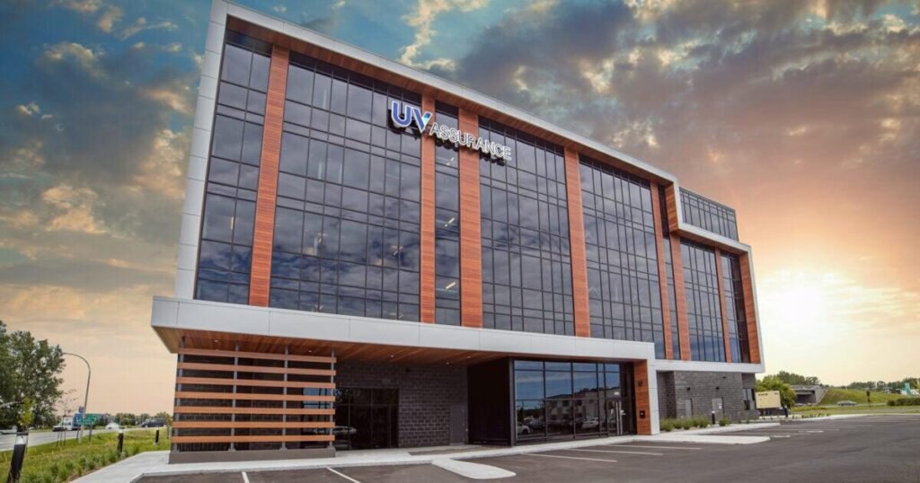 Siège social UV Assurance à Drummondville - Partenaire de Soumission Assurance Opus